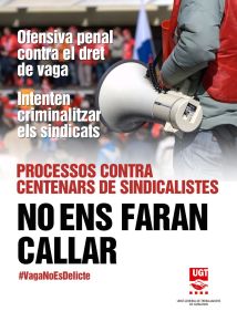 Cartell protesta 9J