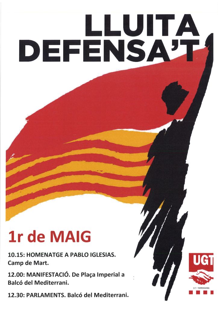 Manifestació 1r de maig a Tarragona