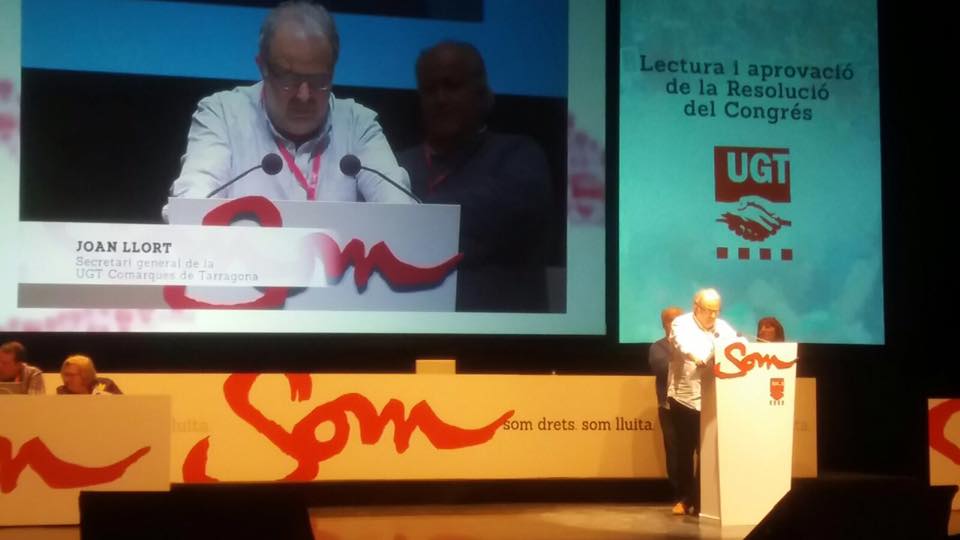 lectura resolució 15è Congrés - Joan Llort