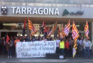 davant estació adif