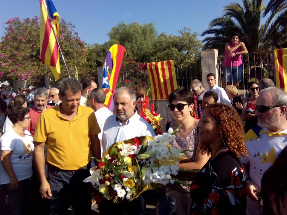 Recull d'imatges #UGTTarragona als actes institucionals #11Setembre2016