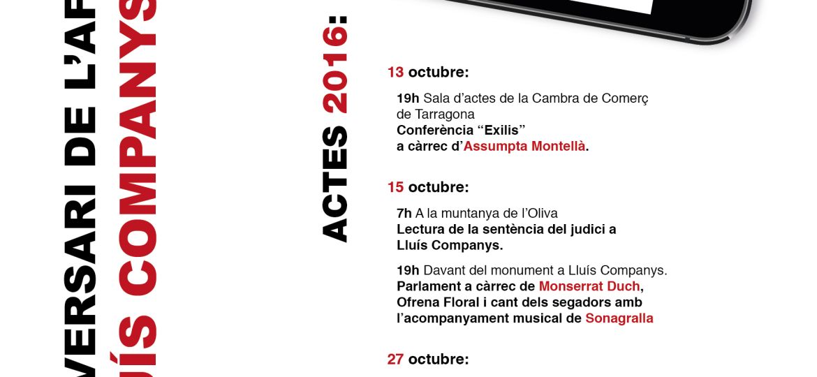 LLUIS COMPANYS 2016 FINAL