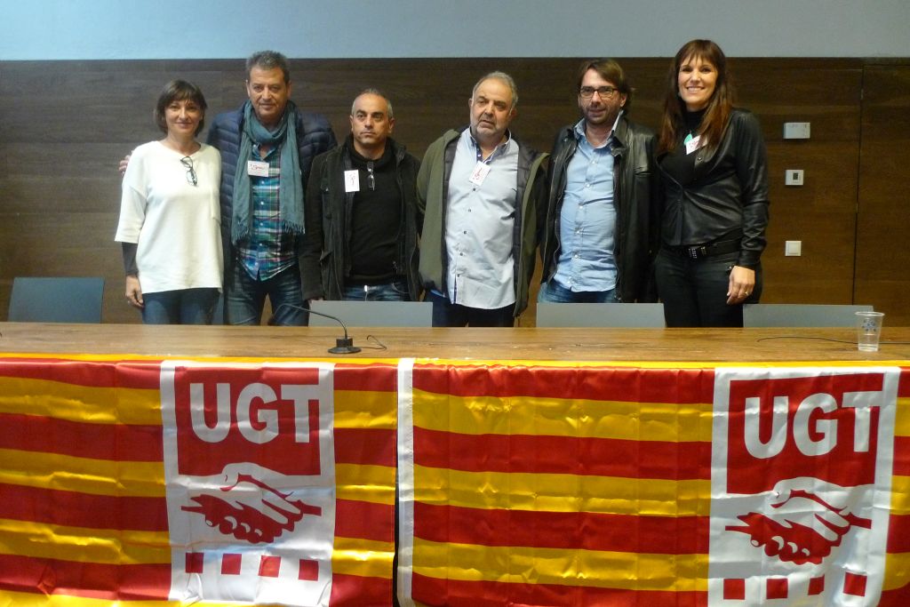 Nova executiva de la UGT de les Comarques de Tarragona - 11è Congrés de la UGT de les Comarques de Tarragona