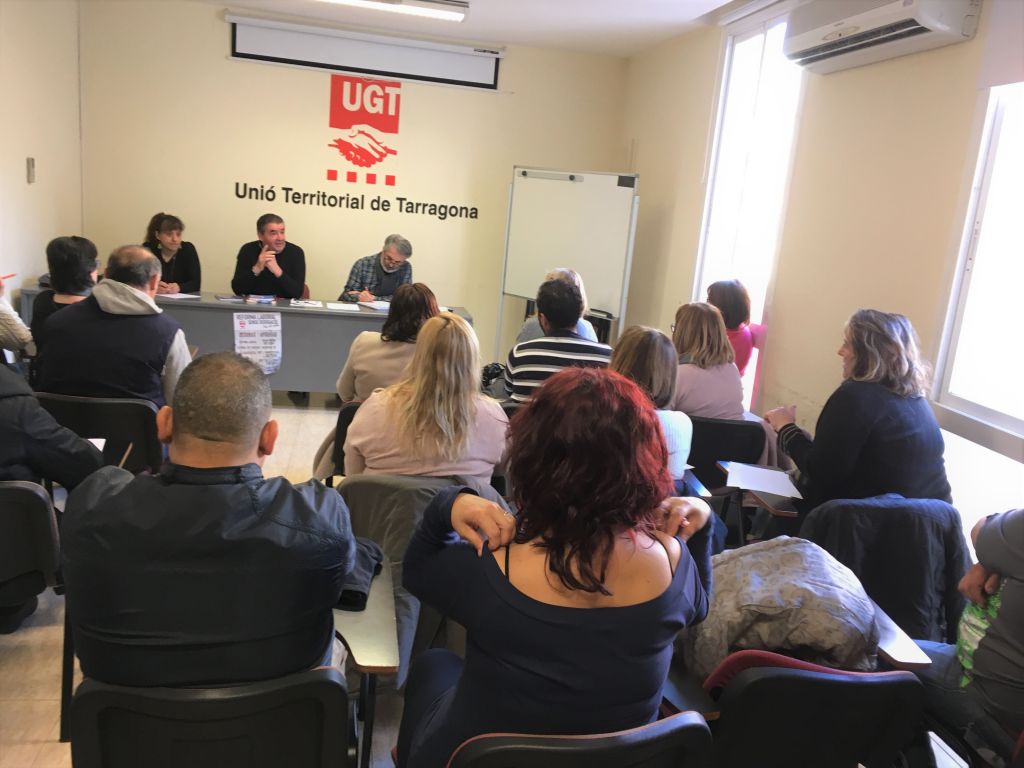 Assemblea de delgat@s del sector de neteja d'edificis i locals