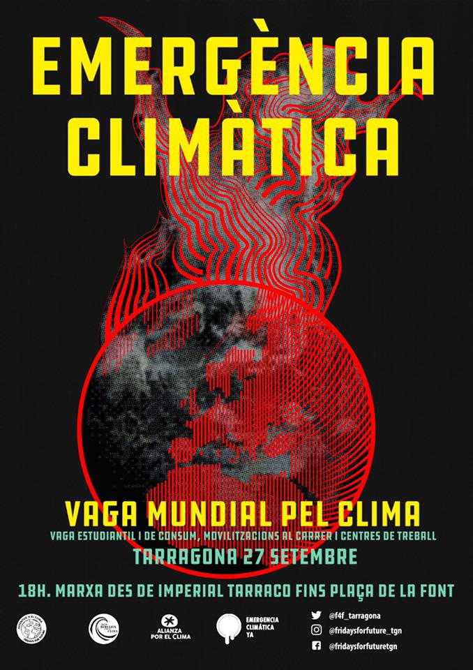 UGT es manifestarà demà i convoca concentracions als centres de treball pel planeta